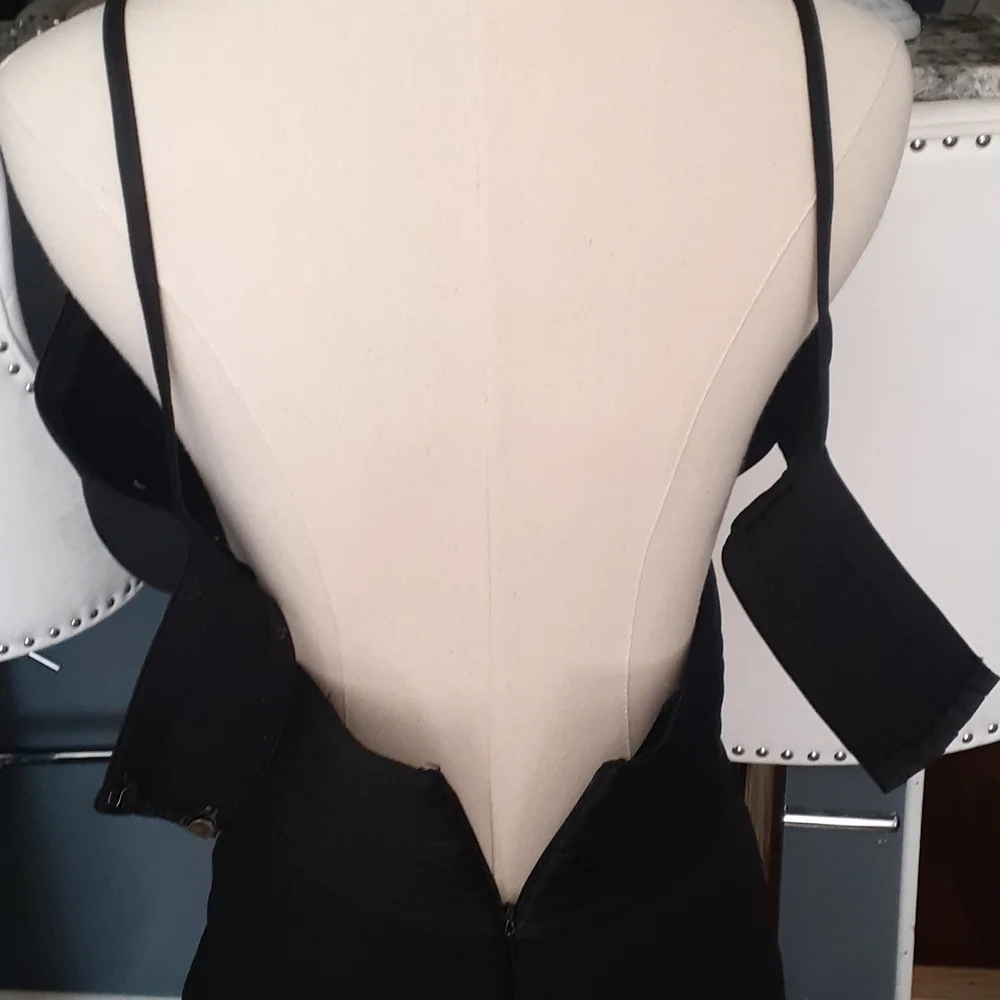 Alta Moda couture black dress size 8 - Picture 12 of 17